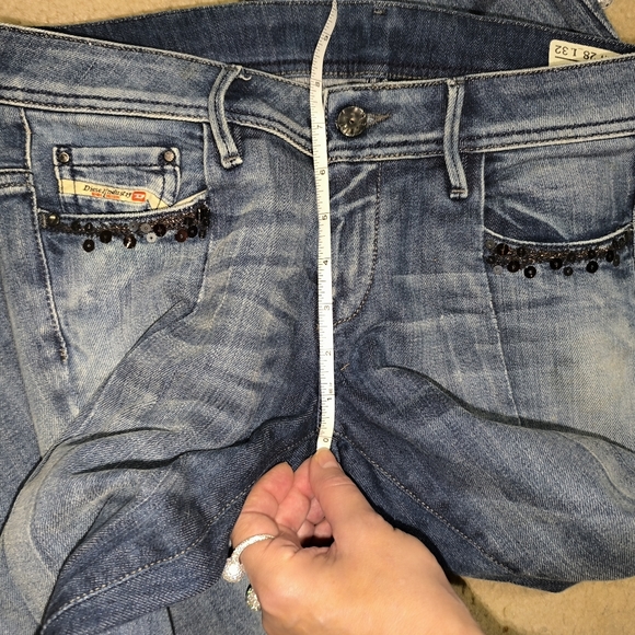 Diesel Blizz Sequins Bootcut Jeans - Picture 13 of 16
